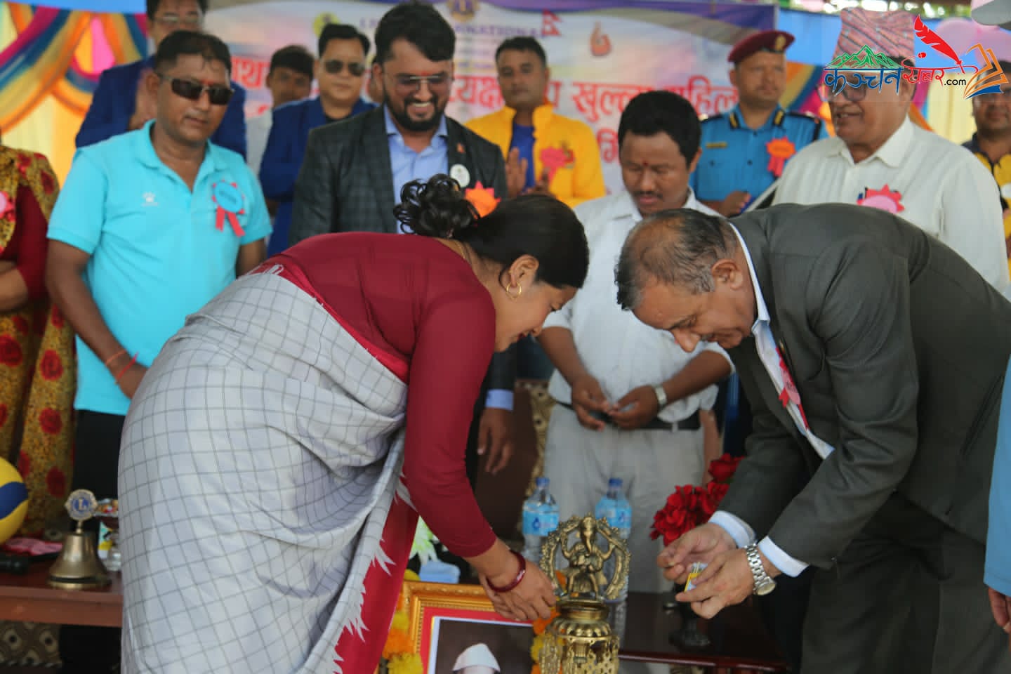 कञ्चनमा प्रथम उपाध्यक्ष कप खुल्ला महिला भलिवल प्रतियोगिता शुरु